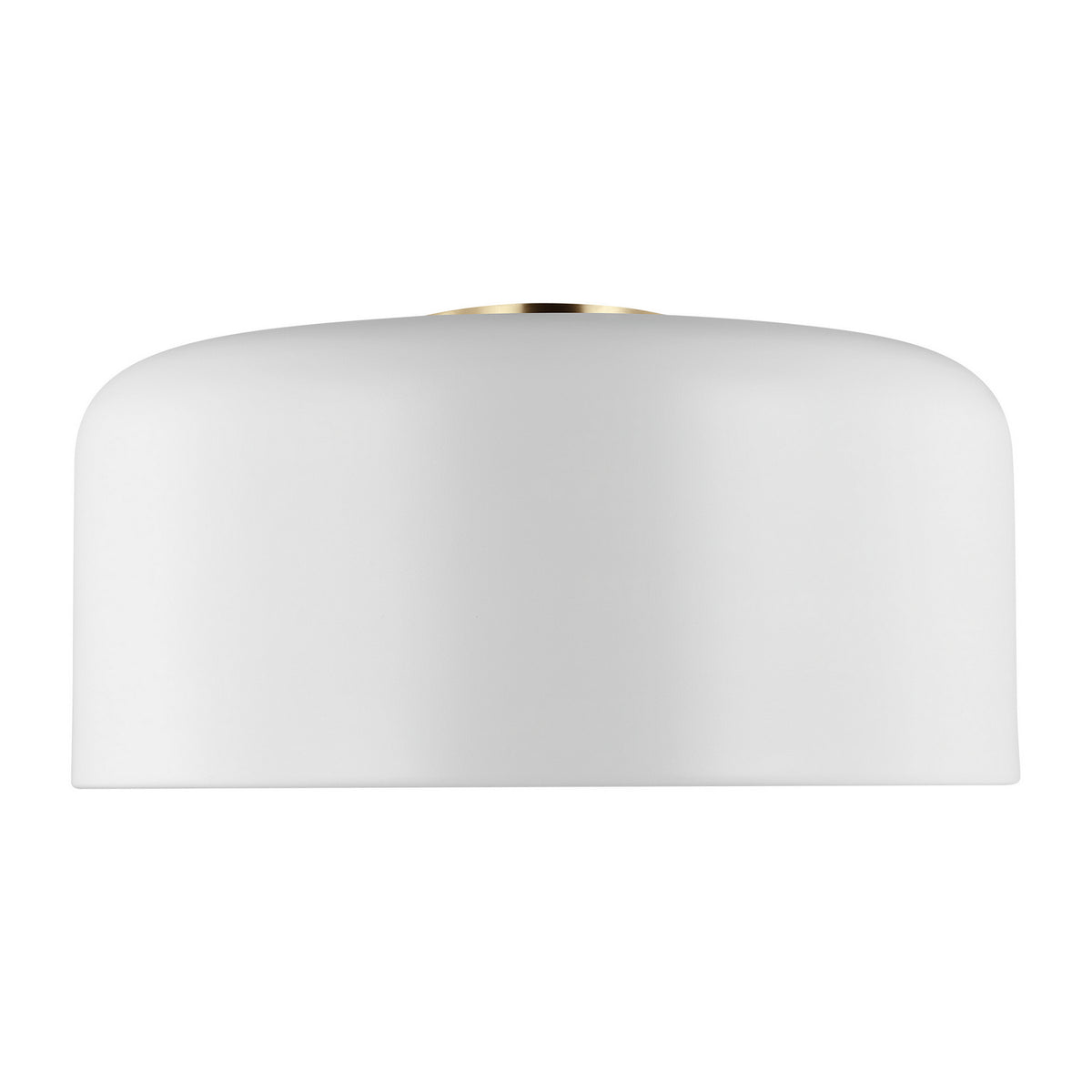 Malone LED Flush Mount in Matte White