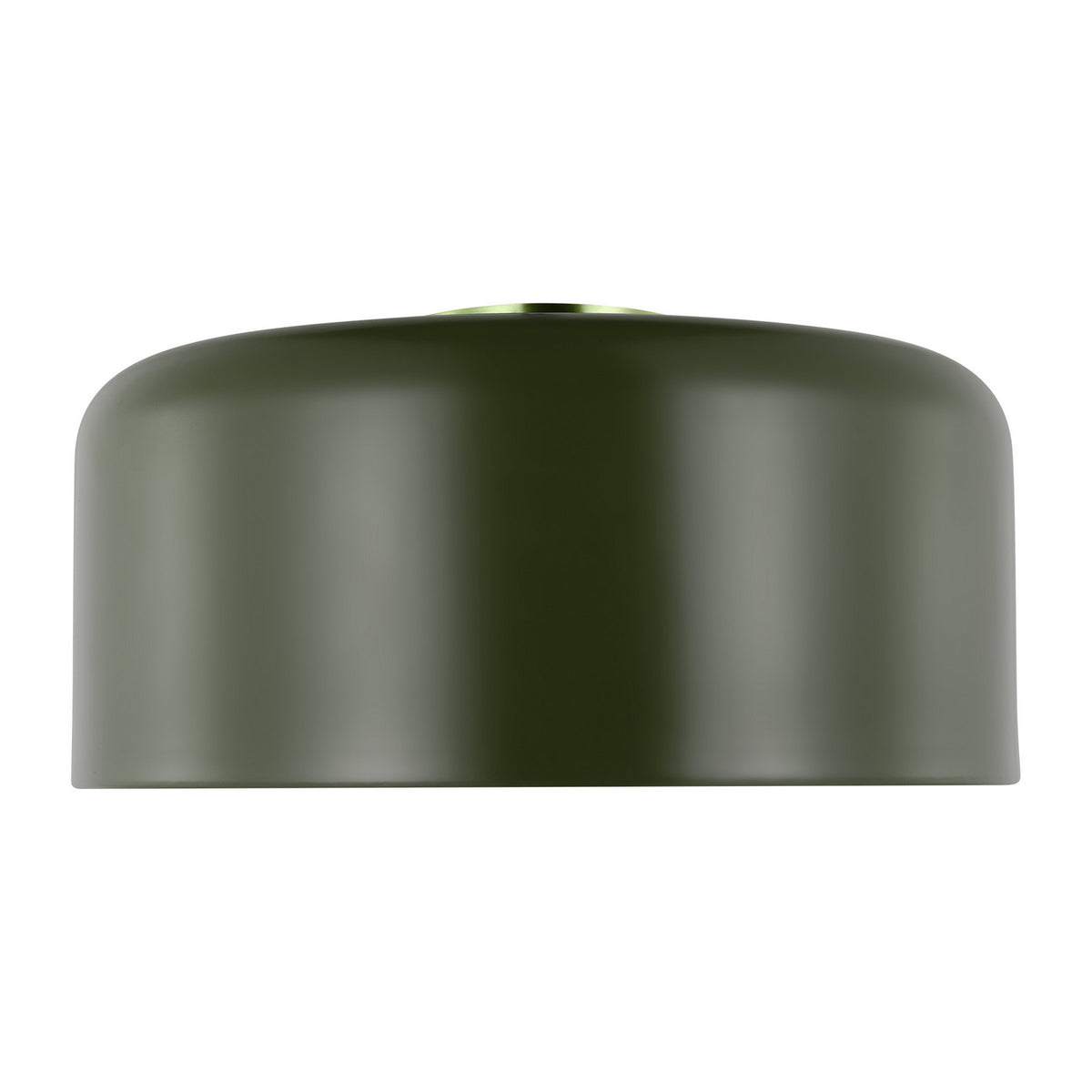 Malone LED Flush Mount in Olive
