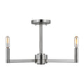 Fullton LED Semi-Flush Mount in Brushed Nickel