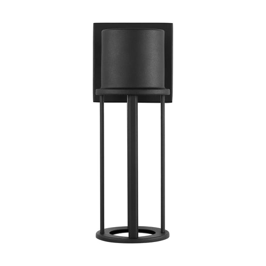 Union LED Outdoor Wall Lantern in Black