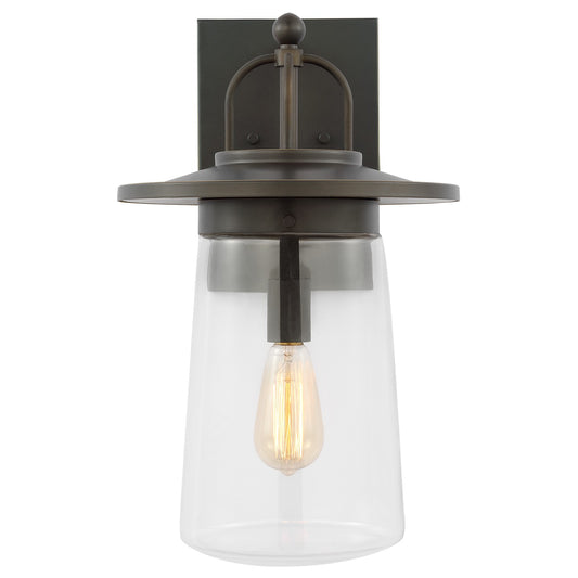 Generation Lighting - 8708901-71 - One Light Outdoor Wall Lantern - Tybee - Antique Bronze