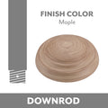 Minka Aire Downrod Coupler in Maple
