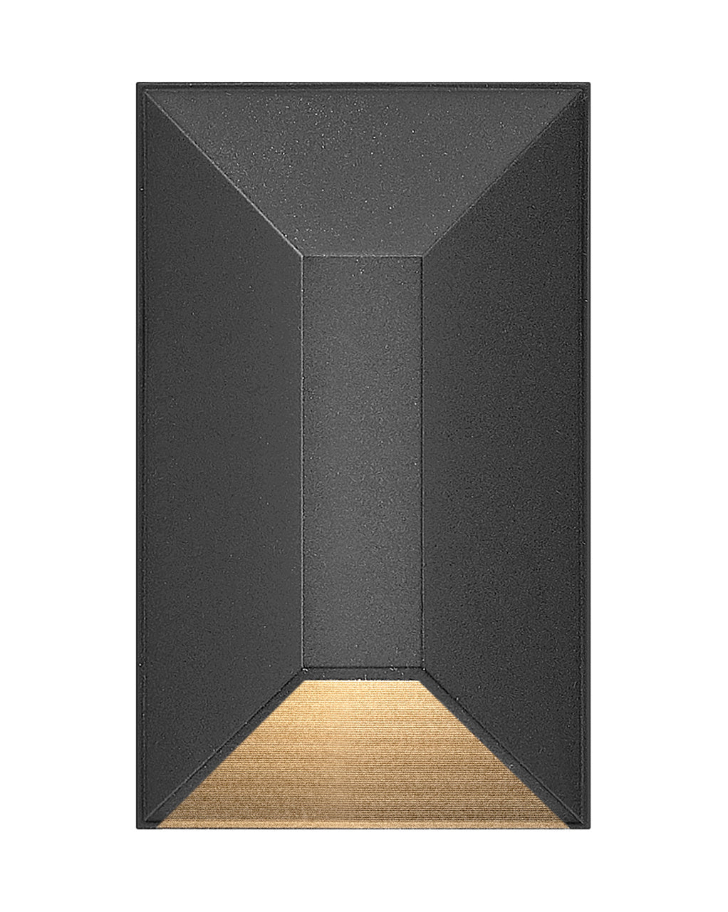 Nuvi LED Deck Sconce in Black