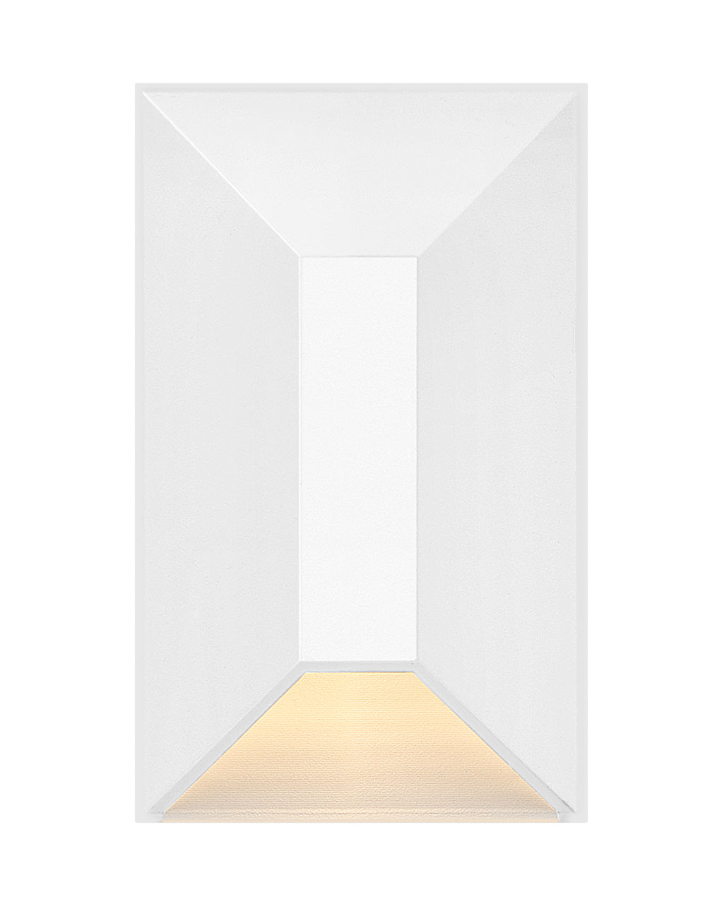 Nuvi LED Deck Sconce in Matte White
