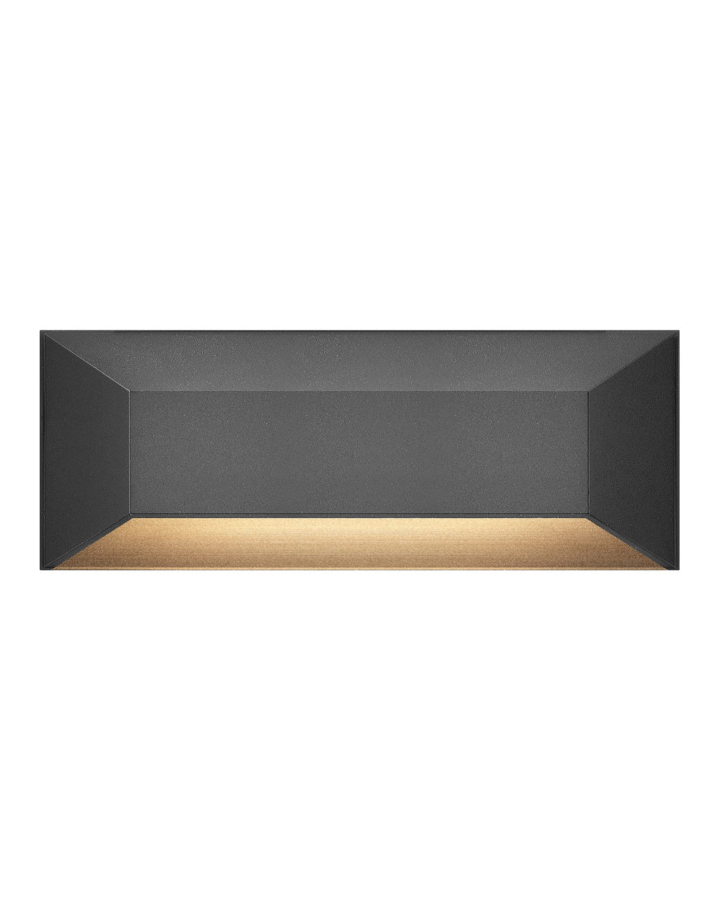Nuvi LED Deck Sconce in Black