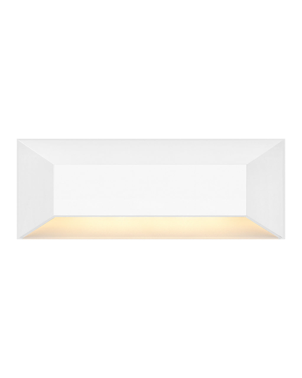 Nuvi LED Deck Sconce in Matte White