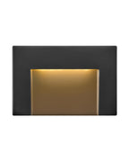 Taper LED Deck Sconce in Satin Black