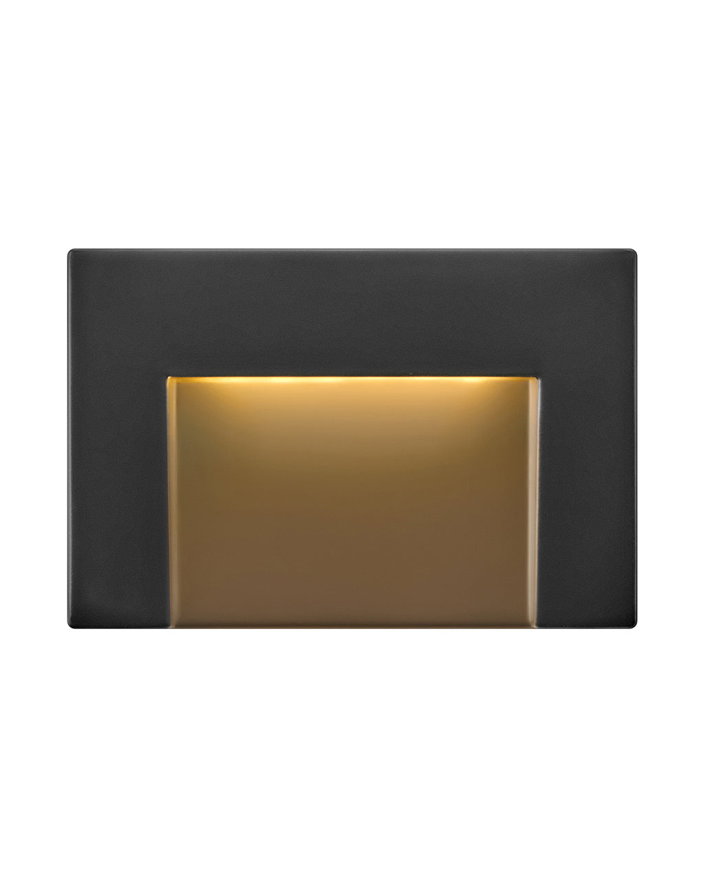 Taper LED Deck Sconce in Satin Black