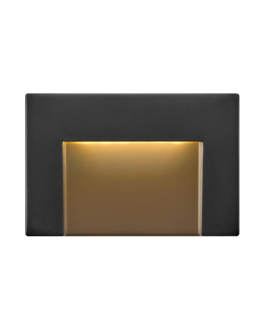 Taper LED Deck Sconce in Satin Black