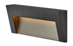 Taper LED Deck Sconce in Satin Black