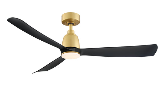 Kute 52 52" Ceiling Fan in Brushed Satin Brass