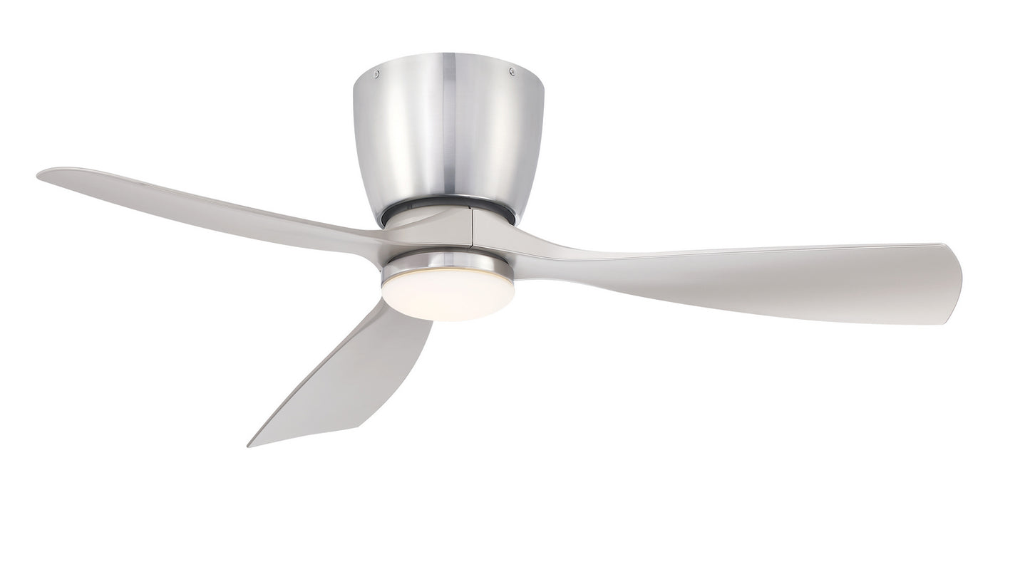 Klinch 44 44" Ceiling Fan in Brushed Nickel