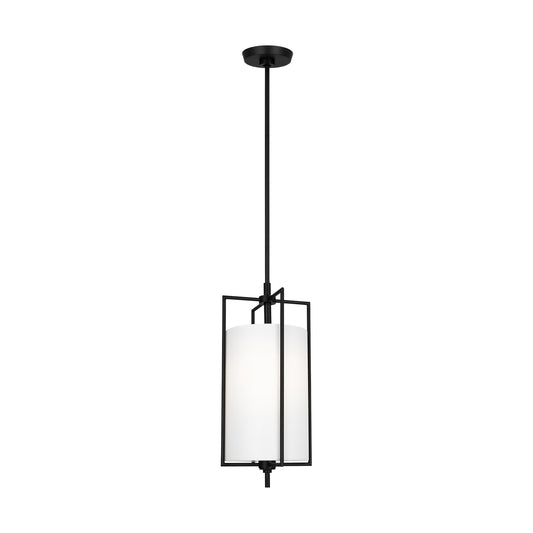 Perno One Light Pendant in Aged Iron