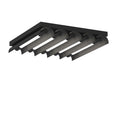 Carson LED Flush Mount in Midnight Black