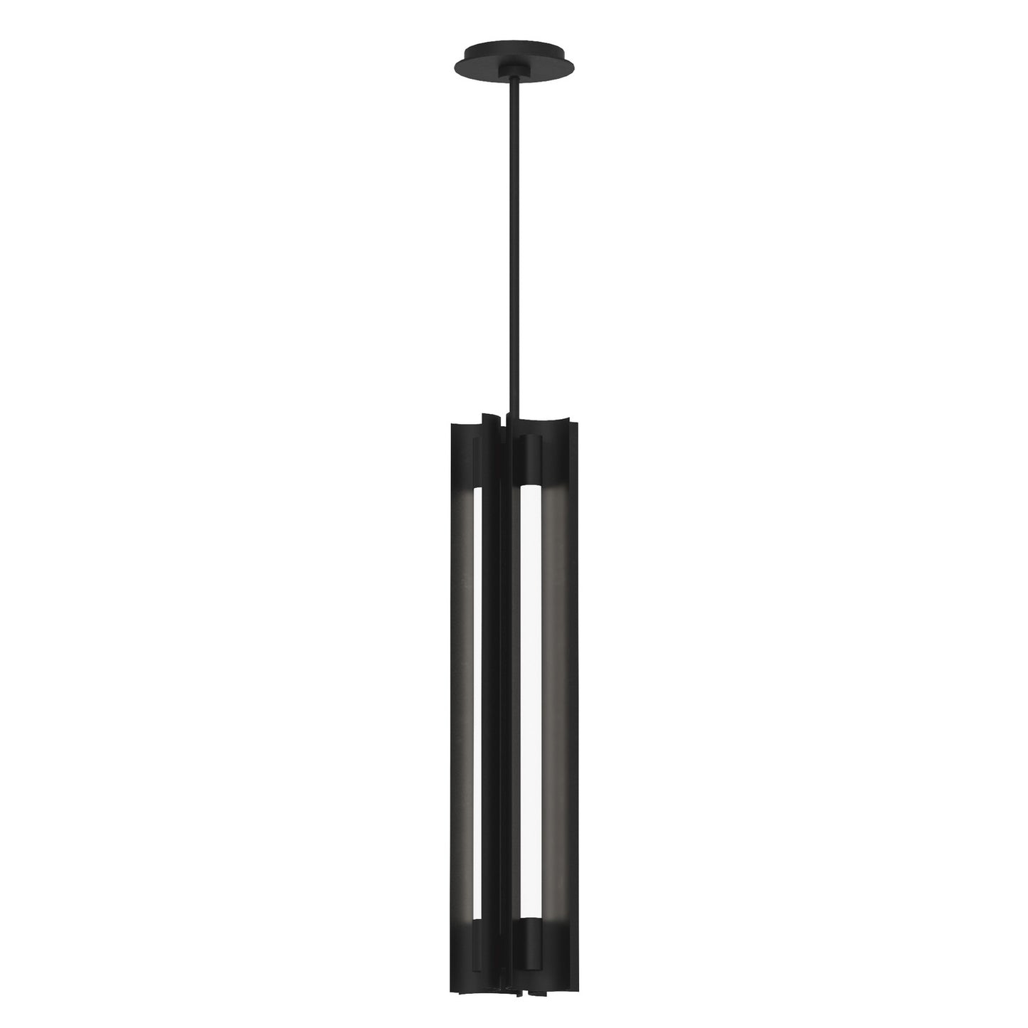 Carson LED Pendant in Midnight Black
