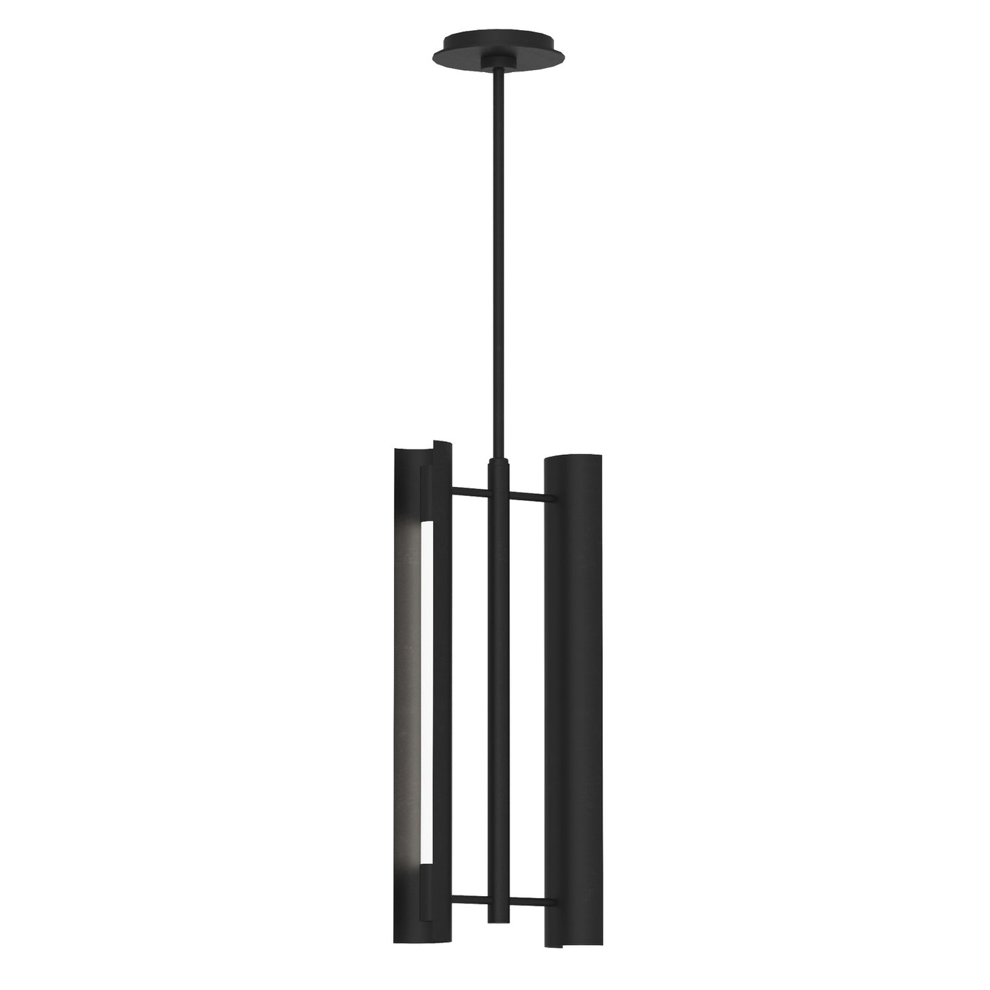 Carson LED Pendant in Midnight Black