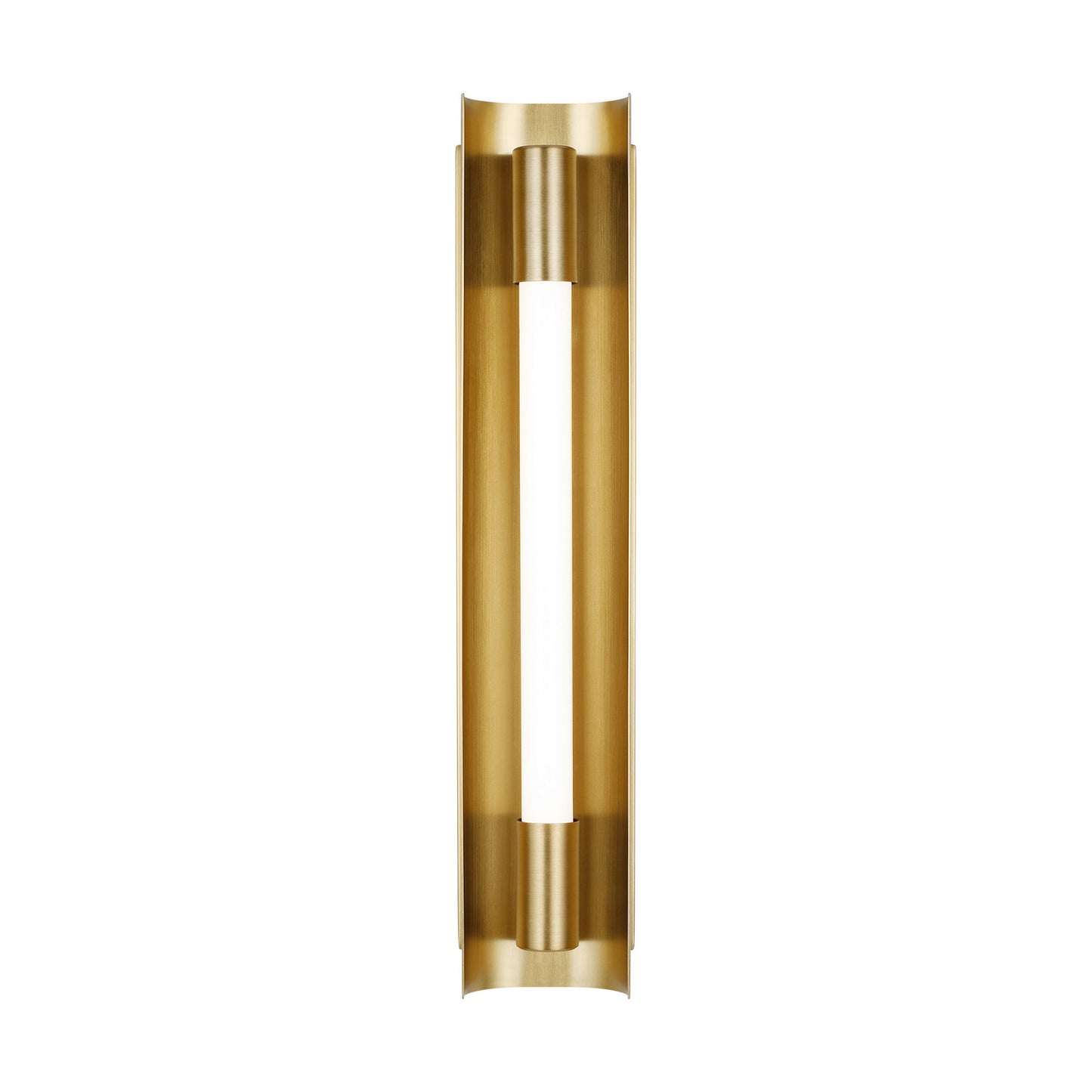 Carson LED Vanity in Burnished Brass