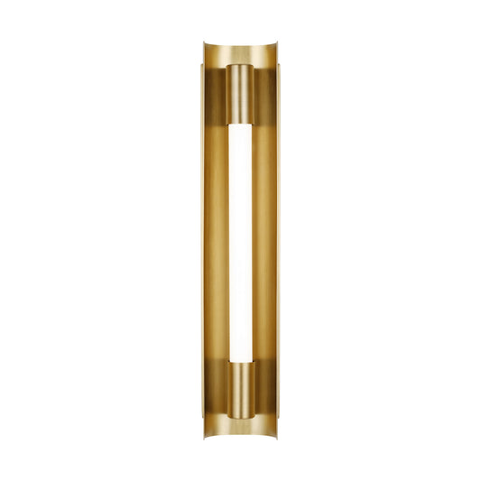 Carson LED Vanity in Burnished Brass
