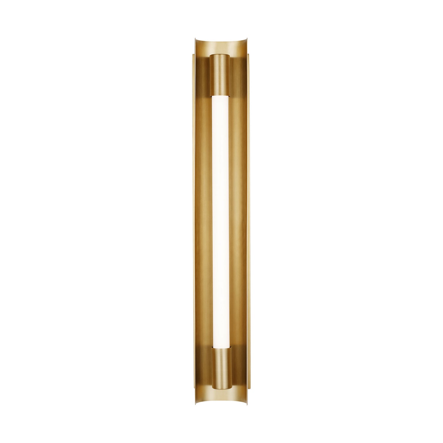 Carson LED Vanity in Burnished Brass