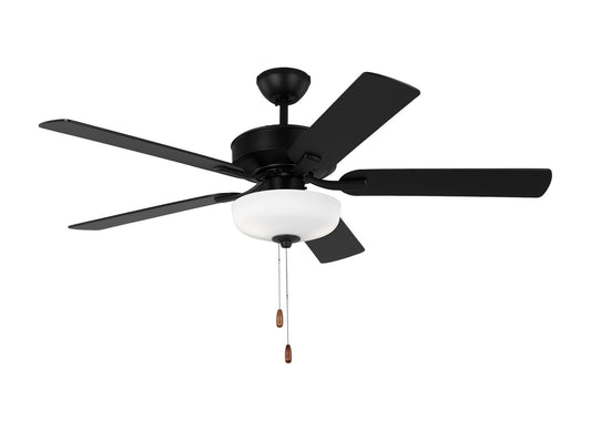 Linden 52" Ceiling Fan in Midnight Black