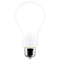 (4-Pack) Satco S12448 18.5W LED A21 A-Shape Bulb, E26 Base, 4000K, 2610 Lumens, Frost