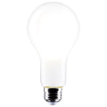 (4-Pack) Satco S12451 21W LED A23 A-Shape Bulb, E26 Base, 4000K, 2900 Lumens, Frost