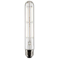 (4-Pack) Satco S21354 8W LED T9 Tubular Bulb, E26 Base, 2700K, 800 Lumens, Clear