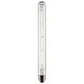 (4-Pack) Satco S21358 8W LED T9 Tubular Bulb, E26 Base, 2700K, 800 Lumens, Clear