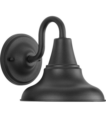 District One Light Wall Lantern in Black