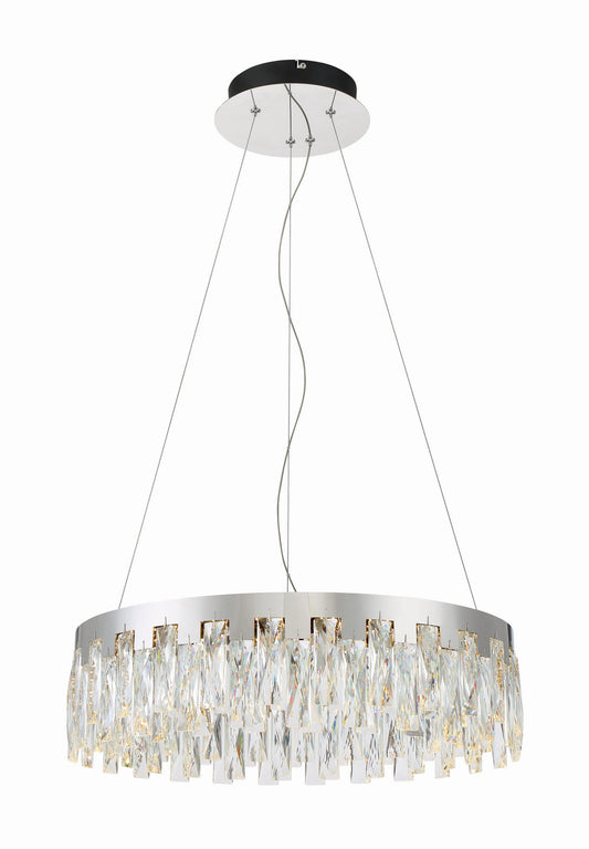 Curio LED Pendant in Chrome