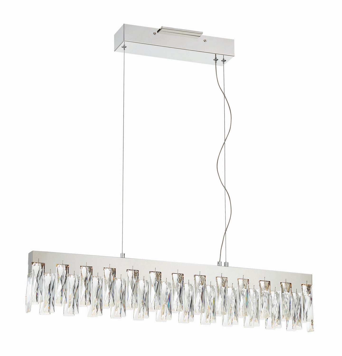 Curio LED Island Pendant in Chrome