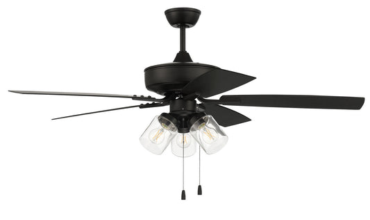 Outdoor Pro Plus 104 52" Outdoor Ceiling Fan in Flat Black