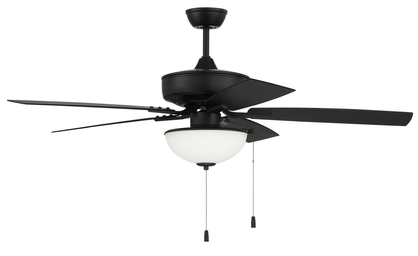 Craftmade - OP211FB5 - 52" Ceiling Fan - Outdoor Pro Plus 211 - Flat Black