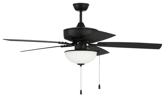 Outdoor Pro Plus 211 52" Ceiling Fan in Flat Black