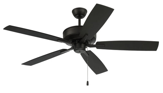 Outdoor Pro Plus 52 52" Outdoor Ceiling Fan in Flat Black