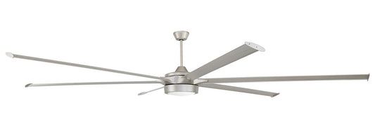 Prost 120 120" Ceiling Fan in Painted Nickel