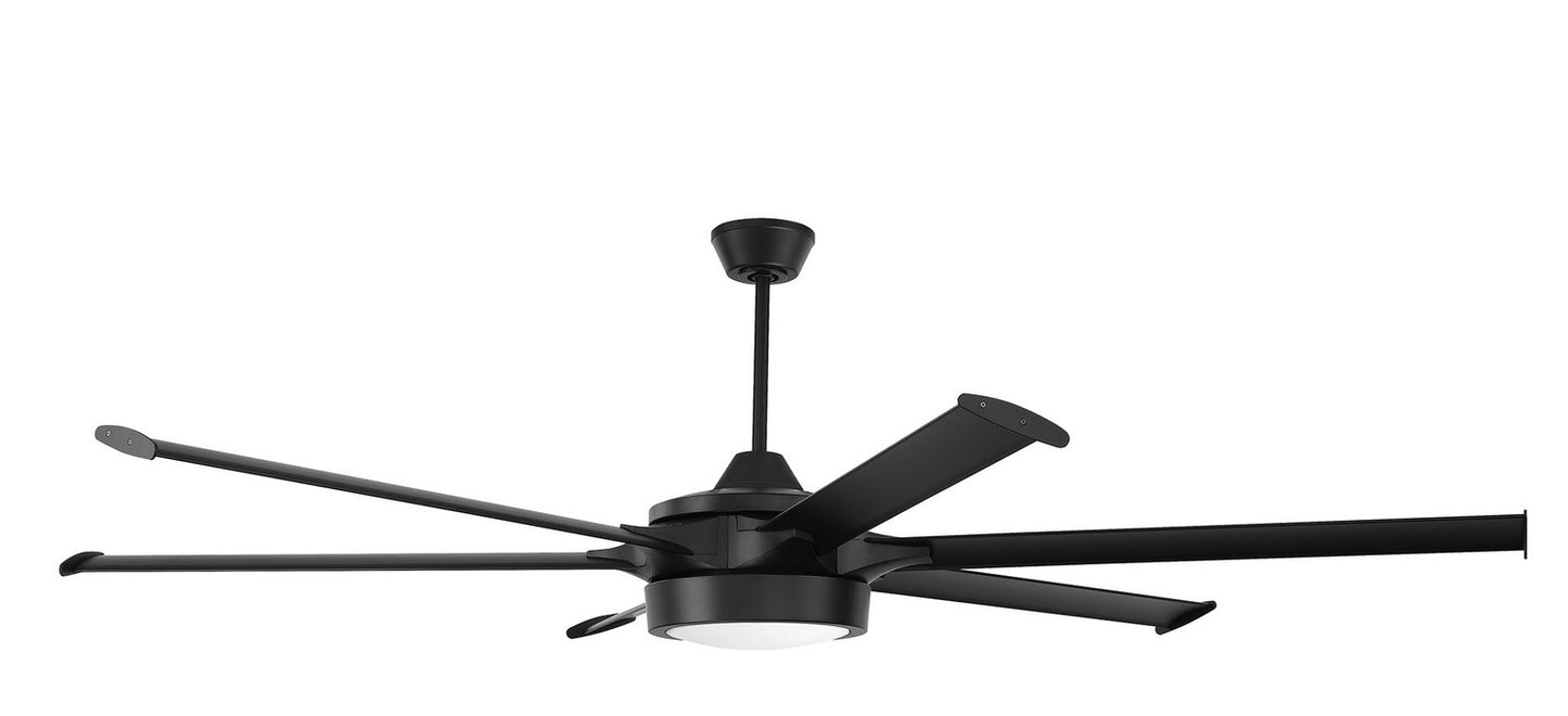 Craftmade - PRT78FB6 - 78" Ceiling Fan - Prost 78 - Flat Black