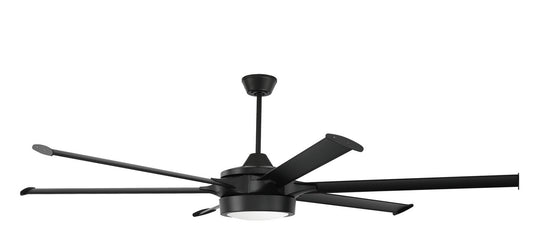 Prost 78 78" Ceiling Fan in Flat Black