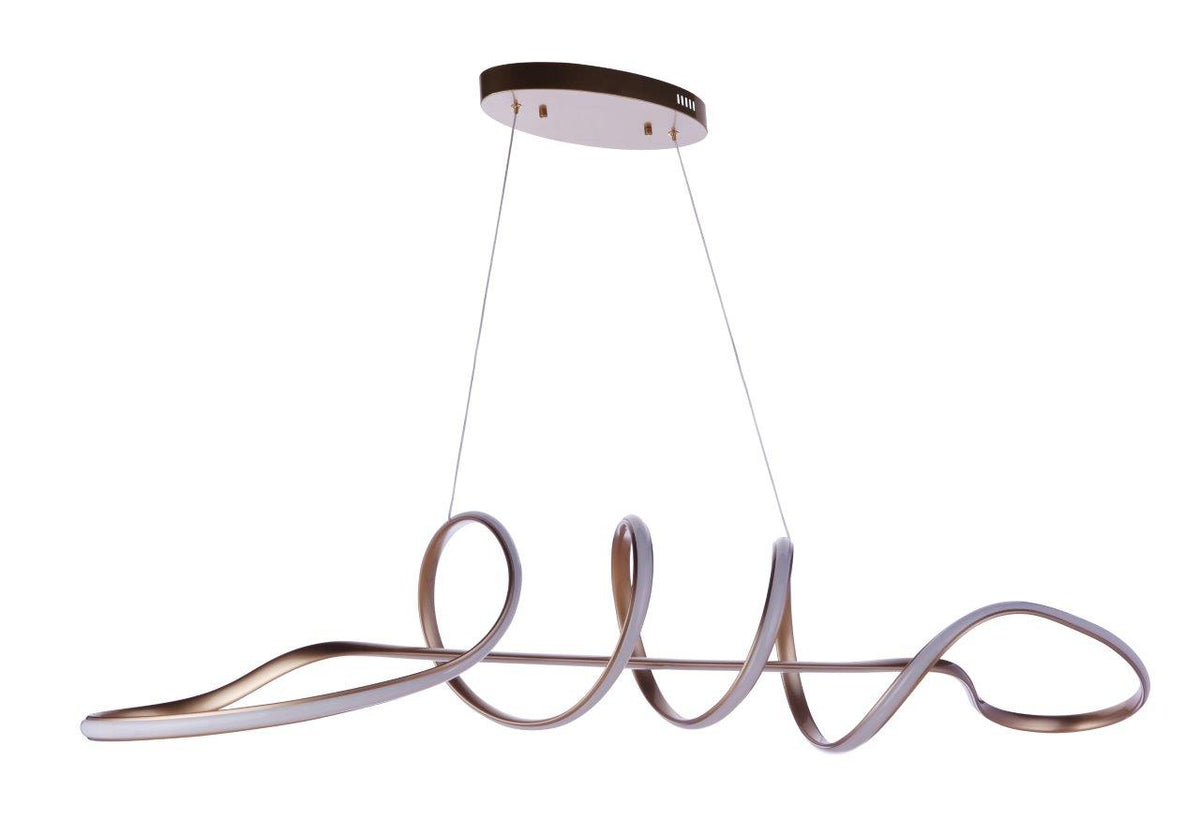 Craftmade - 55770-CHB-LED - LED Chandelier - Pulse - Champagne Brass