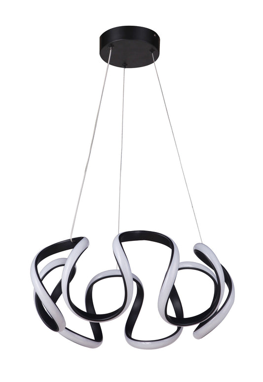 Craftmade - 55790-FB-LED - LED Pendant - Pulse - Flat Black