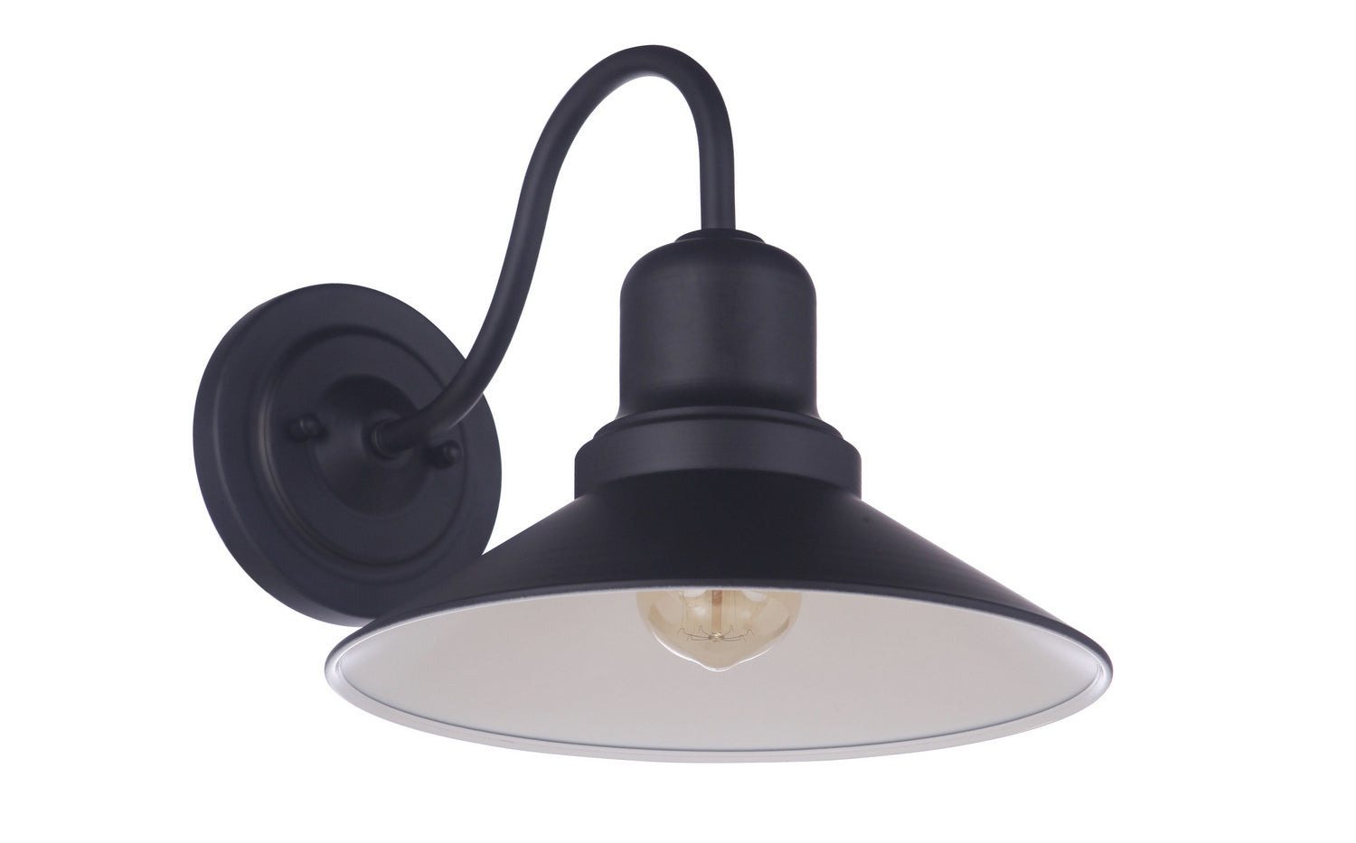 Craftmade - ZA5404-MN - One Light Outdoor Wall Lantern - Singleton - Midnight