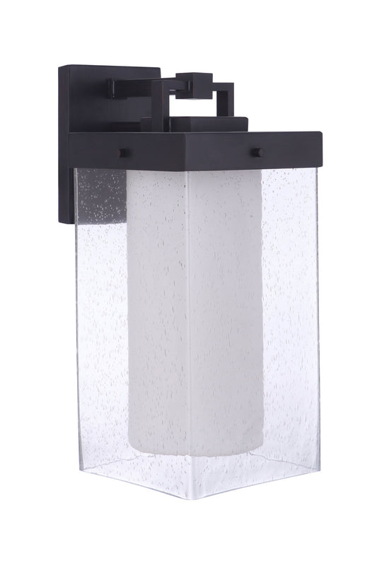 Hayner One Light Outdoor Wall Mount in Midnight