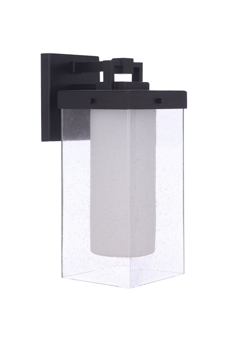 Hayner One Light Outdoor Wall Mount in Midnight