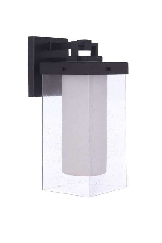 Hayner One Light Outdoor Wall Mount in Midnight