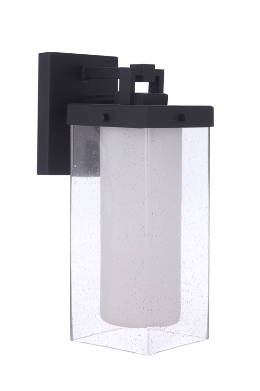 Hayner One Light Outdoor Wall Mount in Midnight