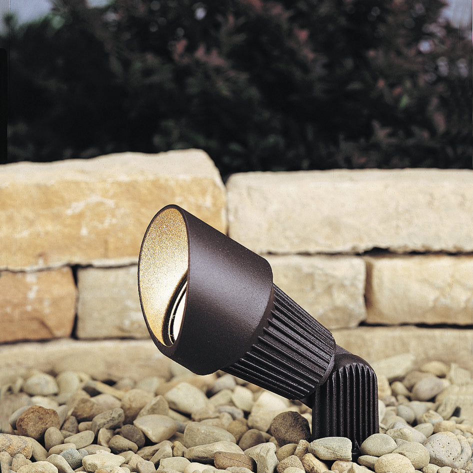 One Light Accent in Textured Architectural Bronze