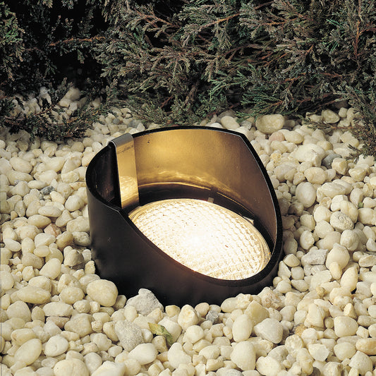 One Light In-Ground in Black Material (Not Painted)