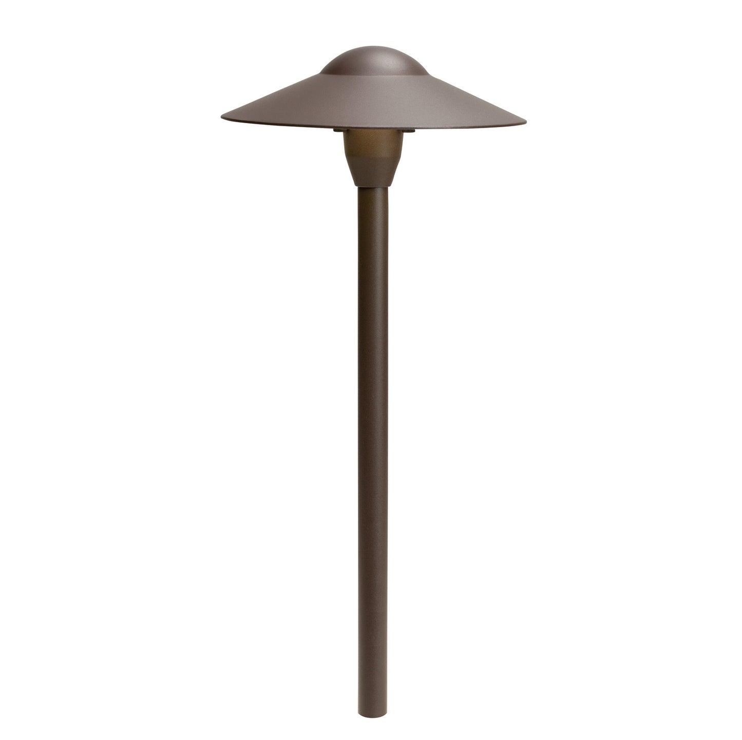 One Light Path & Spread in Textured Architectural Bronze