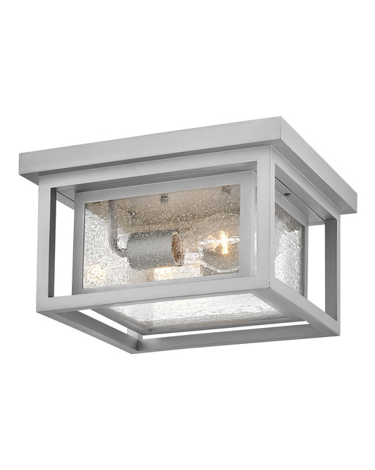 Republic LED Flush Mount in Satin Nickel