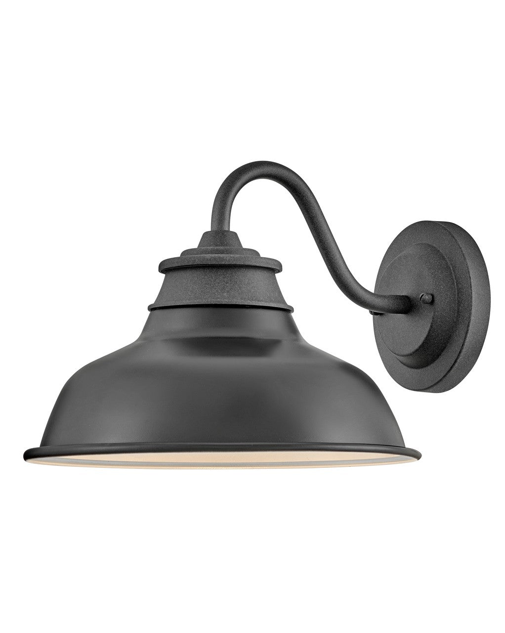 Wallace LED Barn Light in Aged Zinc